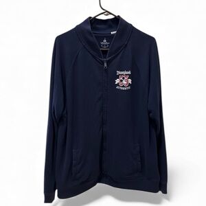 Disneyland Authentic 1955 full-zip track jacket navy blue Large